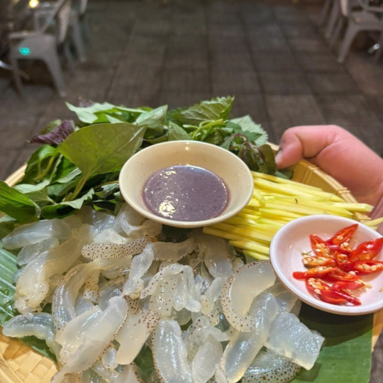 Mẹt sứa mắm tôm