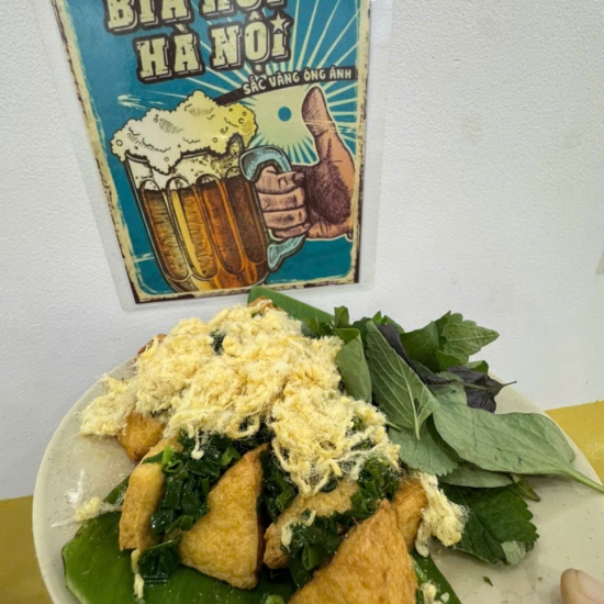 Đậu tẩm hành chà bông