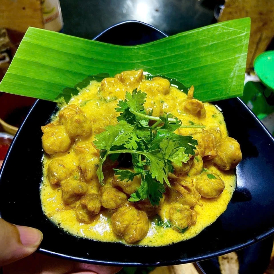 Răng mực trứng muối