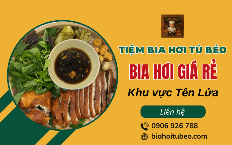 Bia hơi giá rẻ khu vực Tên Lửa