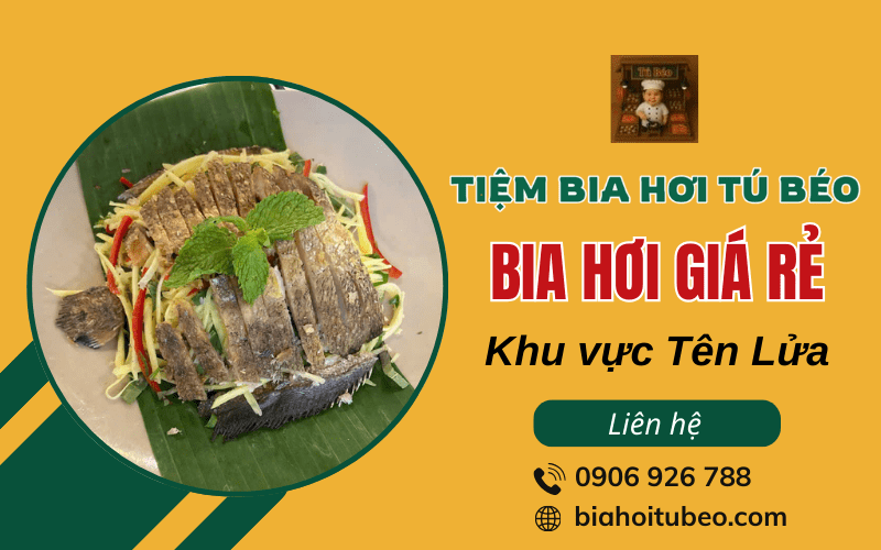 Bia hơi giá rẻ khu vực Tên Lửa